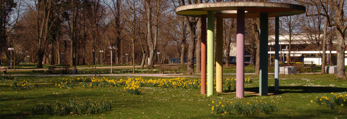 Der Kurgarten in Bad Krozingen © Johannes Klatt TypoGrafik josefshaus